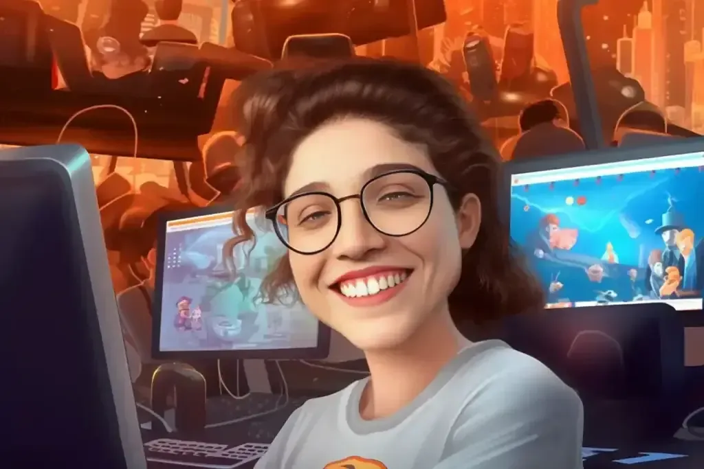 Pixar-style character - AI design